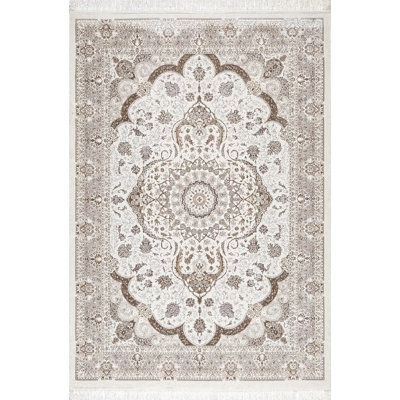 Rectangle Floral Area Rug