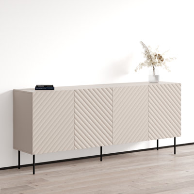 Onda 74.8" Sideboard with Matte Finish