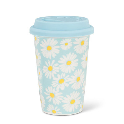 Tasse de voyage 12 oz Daisy