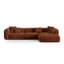 Betsayda 3 Seater Corduroy Corner Sofa -938198314