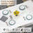 Modern Faux Marble Dining Table Set for 4-672735973-672198753