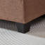 Canapé en L 86 po avec organiseur d'accoudoirs, canapés à 3 places avec repose-pieds mobile, canapé modulaire avec coussin épais, canapés modulaires en lin-1184226522