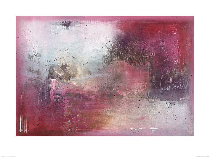 Plum Fusion - No Frame Print, 60cm H x 80cm W, Paper
