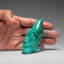Genuine Polished Malachite Eagle Carving (175.9 Grams)