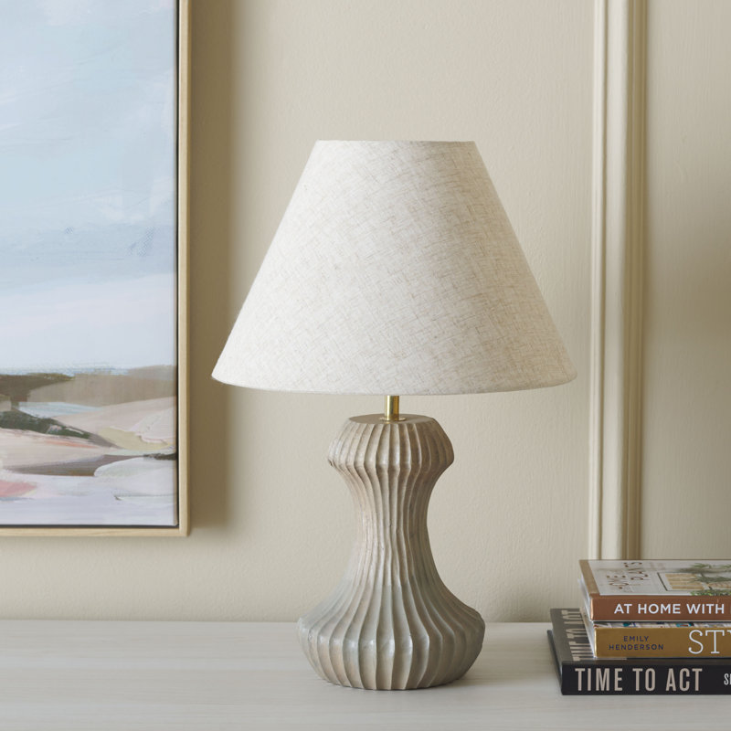 Joanel Solid Wood Table Lamp