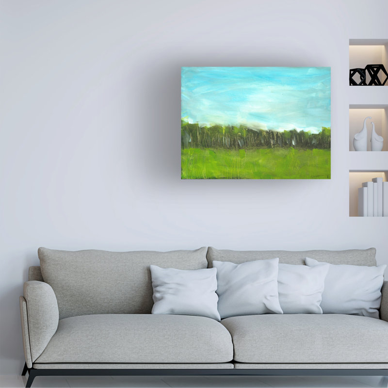 «Tim Nyberg Door County Field 2», art sur toile, H 35 po x l 47 po