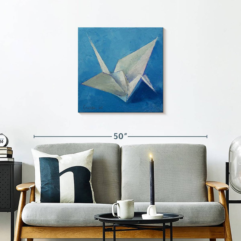 Grue Ashelle Origami, H 24 po x l 24 po