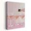 «Versing Pink Champagne Elegant Contemporary Rose», reproduction d'art murale-129896521
