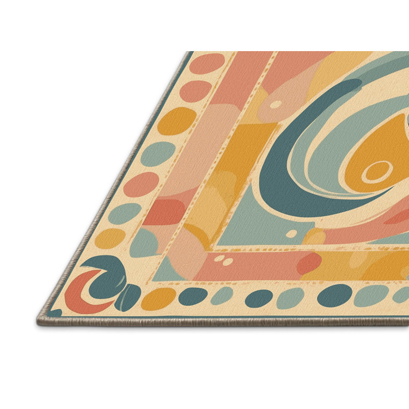 Flashy Beam Rug, Rectangle 3' x 5'
