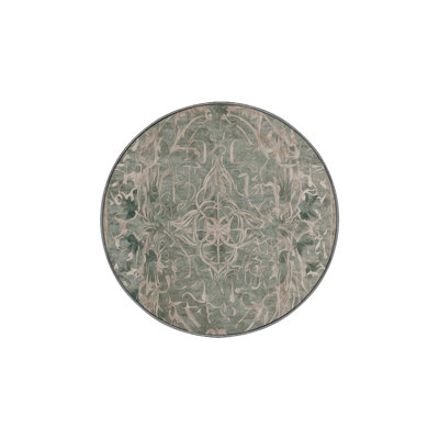 Machine Washable Gray Area Rug GSIX03697