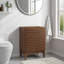 Base de meuble-lavabo simple 24 po Mid-Century