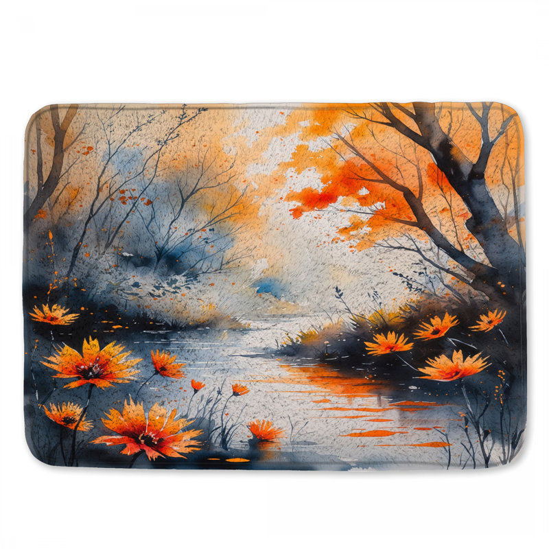 Tapis de bain Autumn River, L 24 po x L 17 po