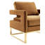 Fauteuil en velours l 33,5 po Isabel-147924724