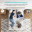 Matelas en mousse viscoélastique imprégnée de charbon de bois 12 po Kescas-122548968-97026423