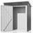 5 ft. W x 3 ft. D Metal Lean-To Tool Shed