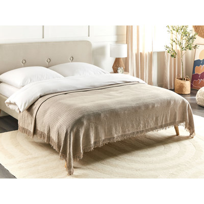 YERBENT Cotton No Pattern Bedspread