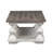 Gildford 50" W Coffee Table with Casters and Lower Shelf