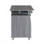 Bureau d'ordinateur complet avec rangement, gris-117463013