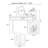 Makeup Vanity with Light mirror,2 drawers,1 chair