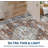 Washable Rugs 10x13 Area Rugs for Living Room, Vintage Floral Bedroom Rugs Indoor Accent Large Carpet Table Soft Non Slip Retro Floor Cover-459754150