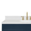 Meuble-lavabo sur pied simple 54 po avec plateau en quartz Abell-94003686