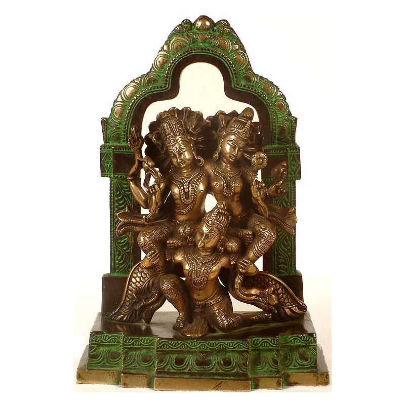 Lakshmi-Narayana sur Garuda