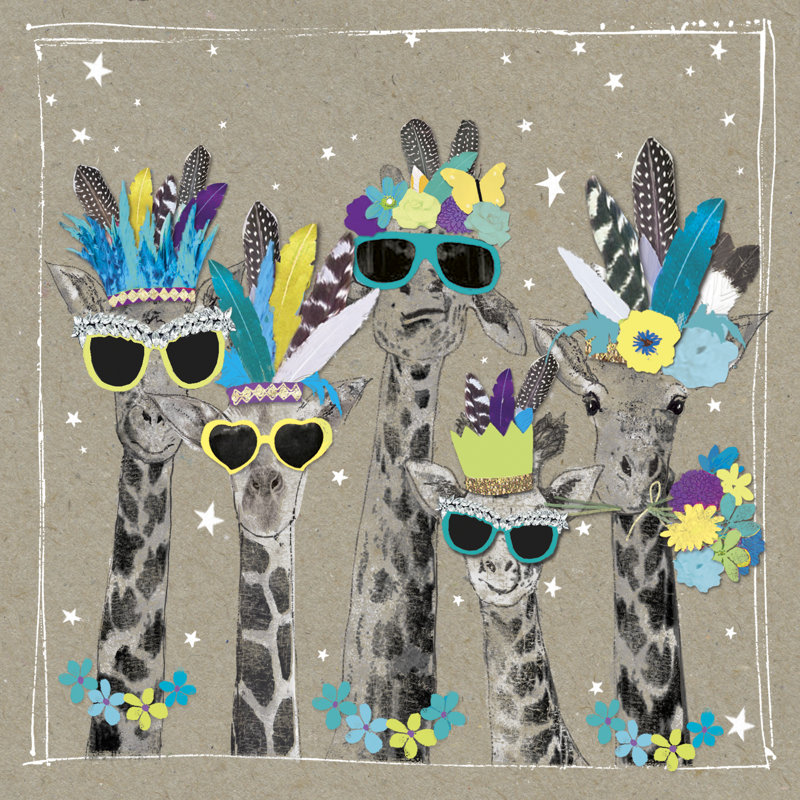 Fancy Pants Zoo IV - Wrapped Canvas Print, 122cm H x 122cm W