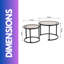 2 - Piece Living Room Table Set