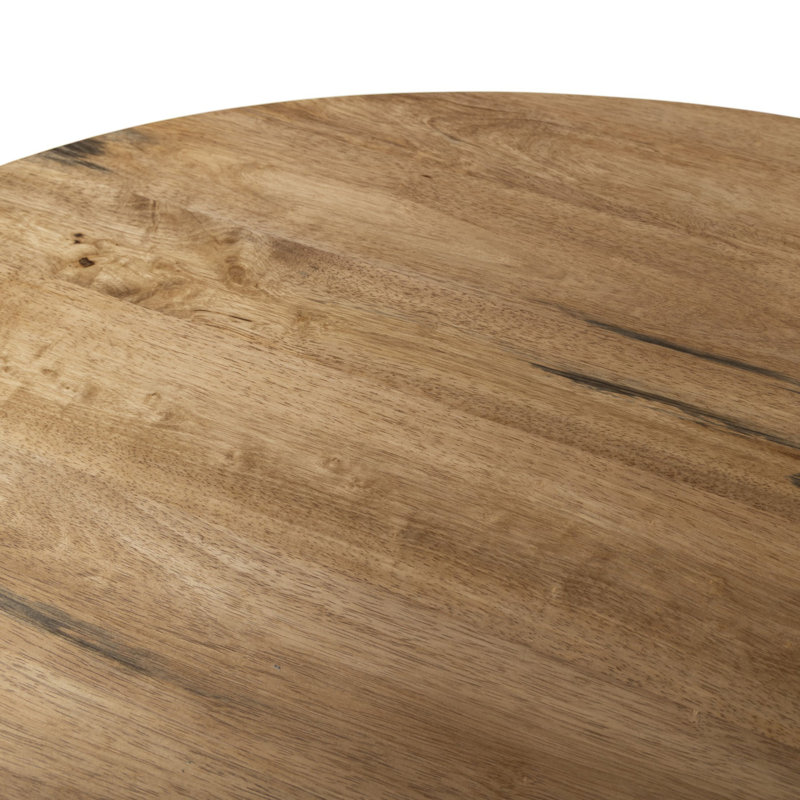 Bibianna Oval Solid Wood Dining Table