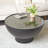 Cole And Grey Metal Geometric Living Room Coffee Table With Glass Tabletop And Elevated Base