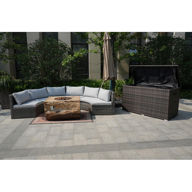 6 - Person Patio Conversation Set with Cushions