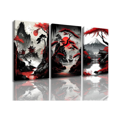 3 Piece Wrapped Canvas Print