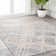 Slant Modern Abstract Beige/Gray Rug