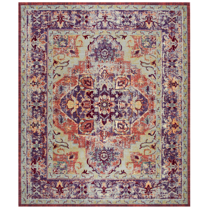 Norwood Oriental Area Rug, Rectangle 6' x 9'2"