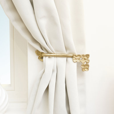 Gold 12cm Curtain Tieback