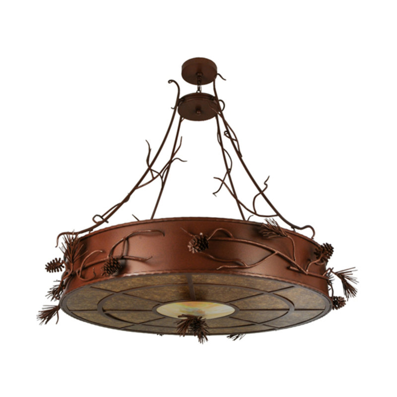 Woodland Pine 8 - Light Chandelier