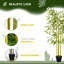 Bambou artificiel en pot 47,2 po