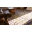 Tapis chinois ivoire sur fond ivoire