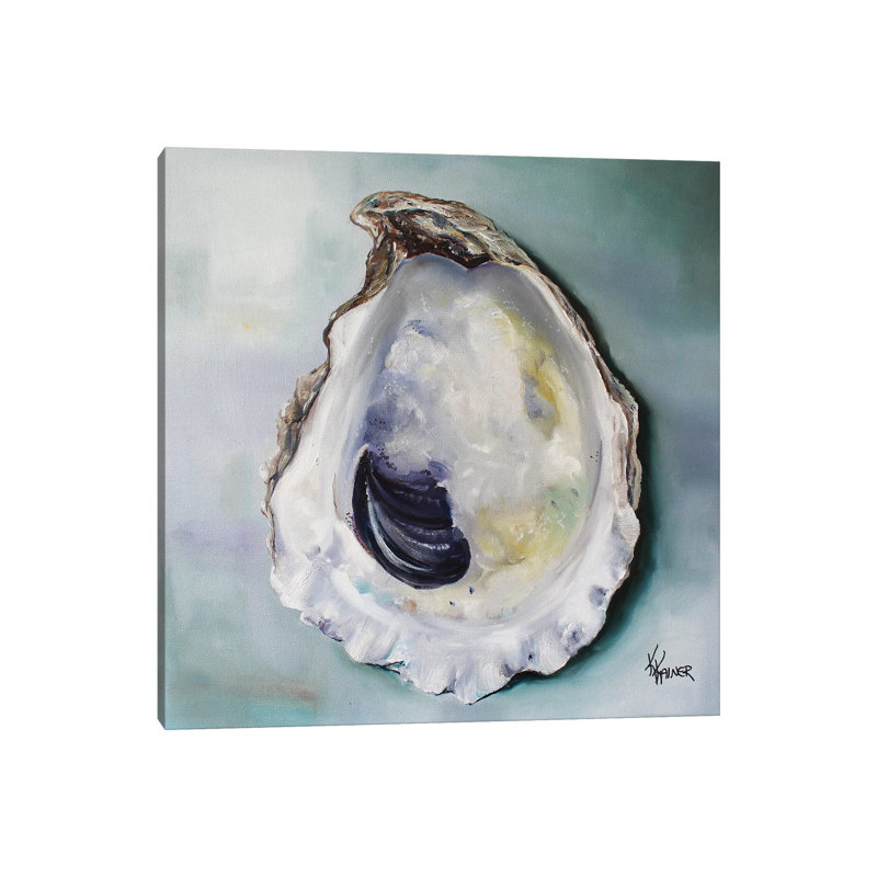 «Virginia Oyster Shell», giclée sur toile tendue avec châssis, H 12 po x l 12 po