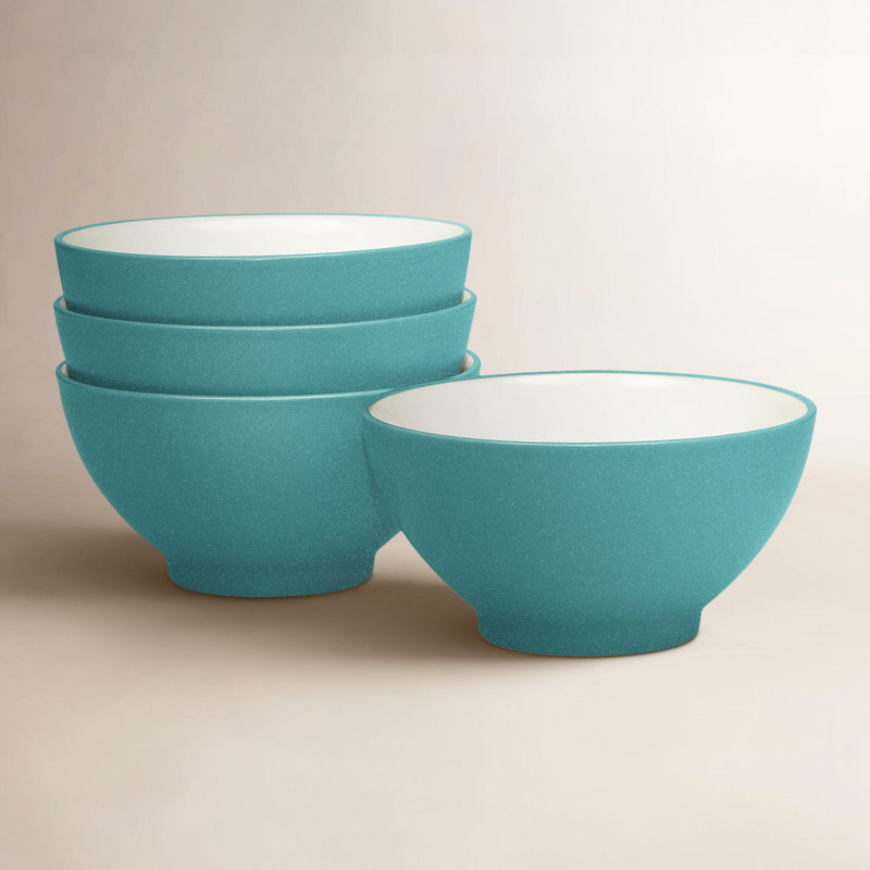Noritake Colorwave Rice Bowls, Turquoise
