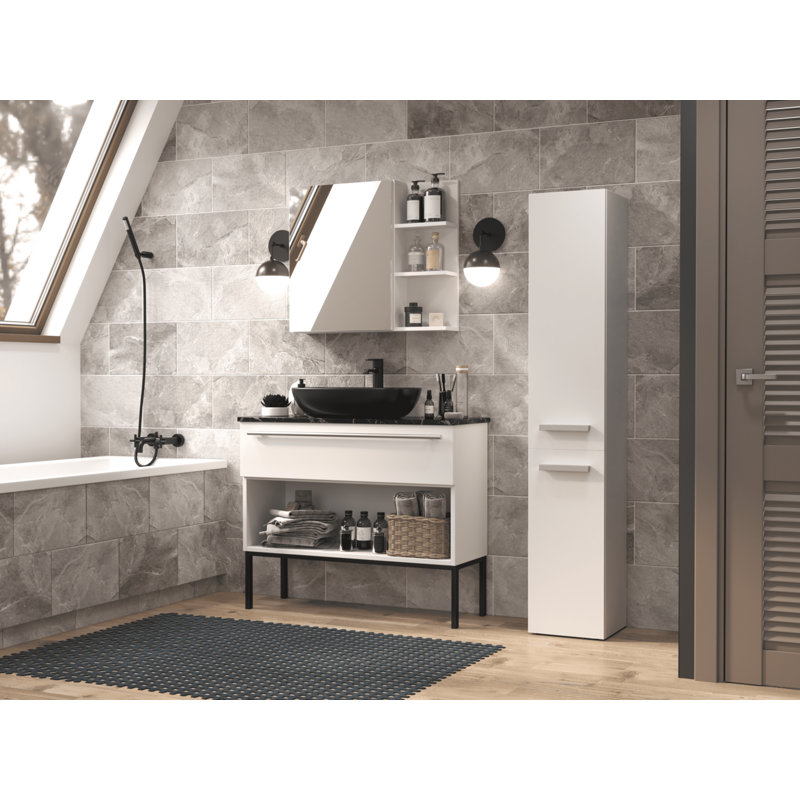 Jagatraya Linen Cabinet, White