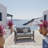 50" All-Weather Aluminum Patio Loveseat With  Thick Dark Gray Cushions & Gray Frame-1973215024