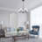 Verlana 24" 5-Light Chandelier - Matte Black-2084403511
