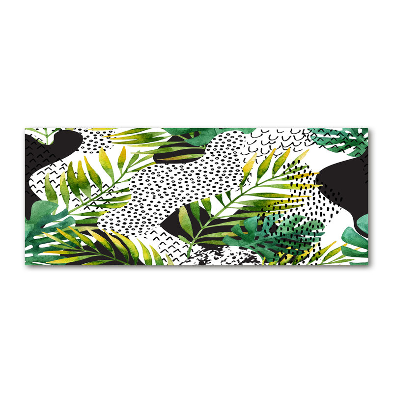 Tropical Leaves - Wrapped Canvas Print