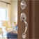 Handleset with Deadbolt and Door Knob and Rosette
