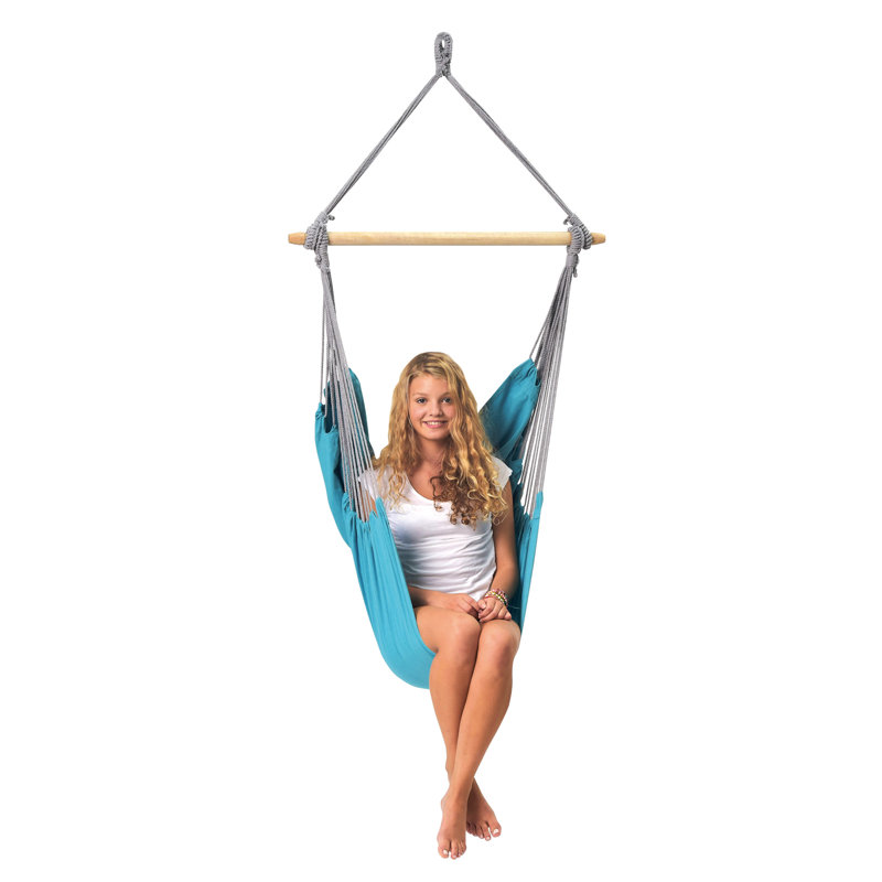 Panama Hanging Chair, Aqua