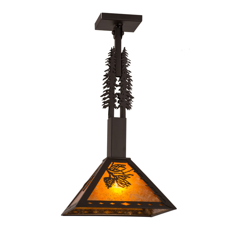 Luminaire suspendu géométrique 1 lumières unique Fansler