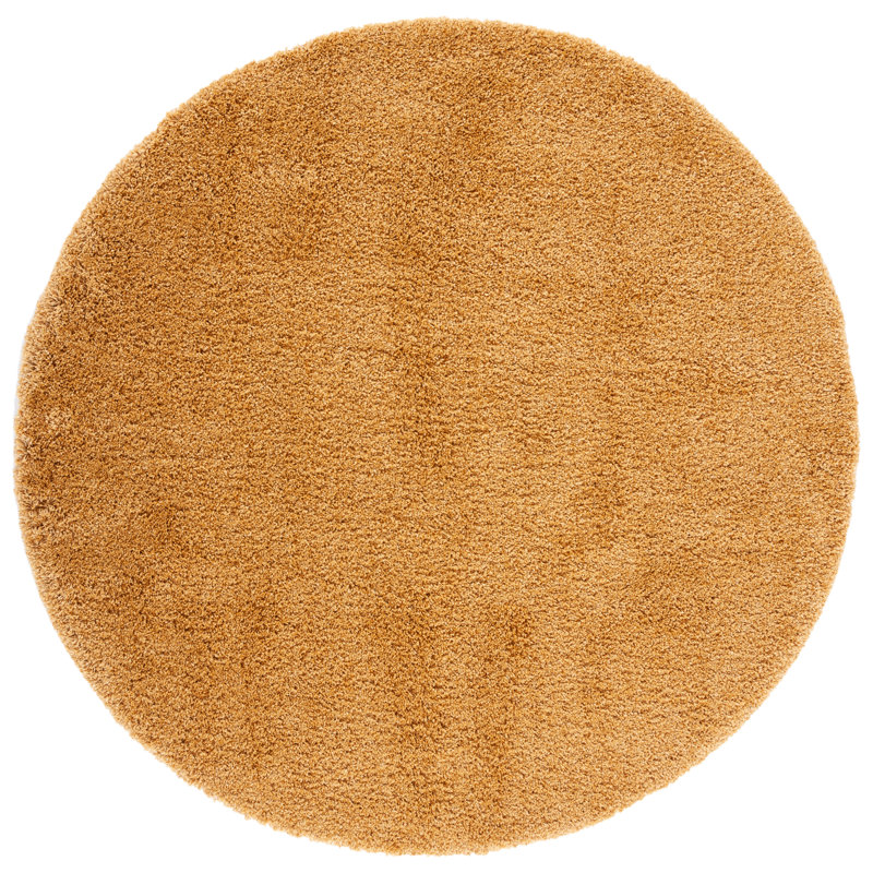 Arawen-Zoe Performance Solid Color Rug, Round 4'