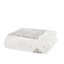 Housse de couette en coton 4 pièces - taille double / grand, style, brodée de médaillon et imprimé sur toute la surface, housse, 2 taies décoratives et 1 coussin décoratif, pièces réversibles faciles à nettoyer,