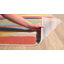 Tapis rayé beige / vert Dimond-1349623143